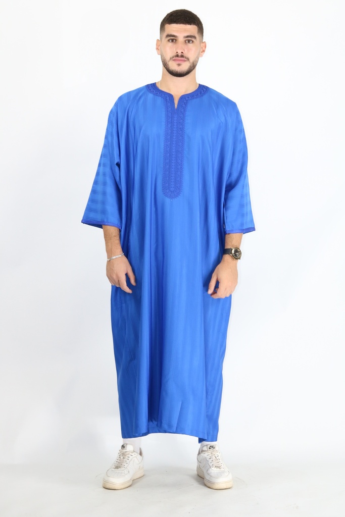 Gandoura Man Striped Gabardine 