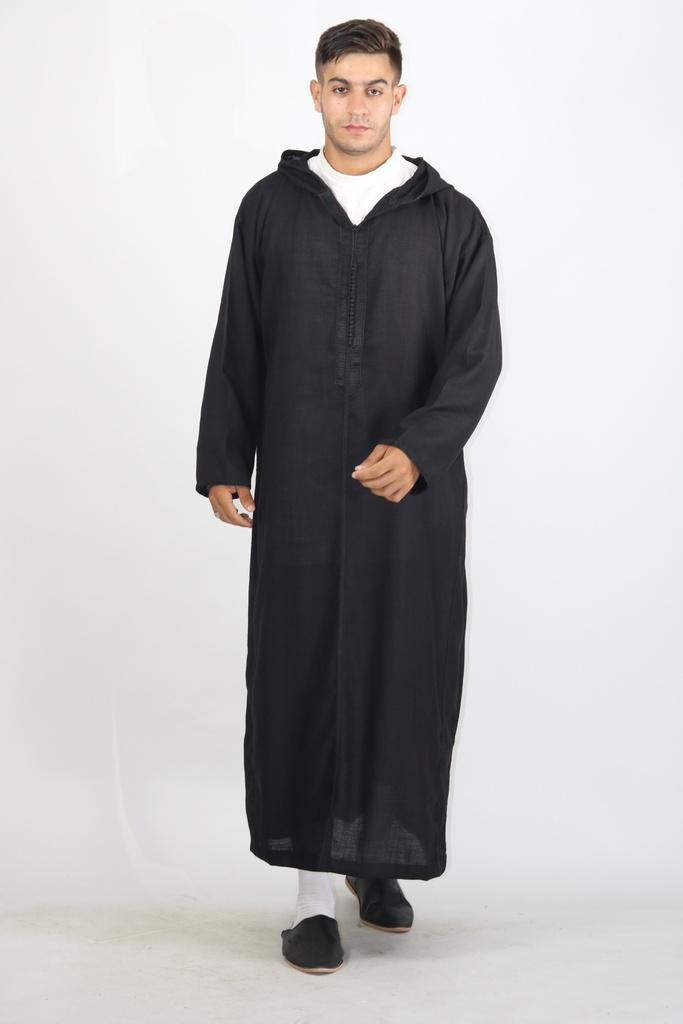 Djellaba lin homme
