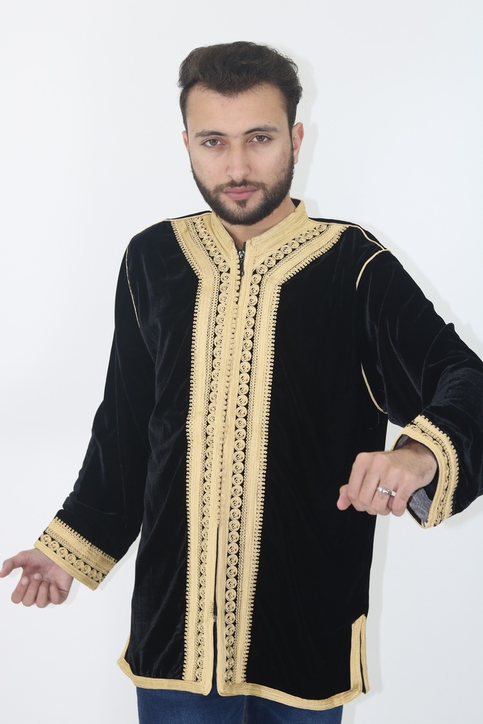 Man's velvet jacket