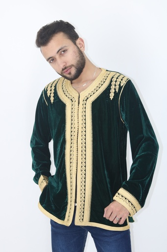 Veste en velours pour homme